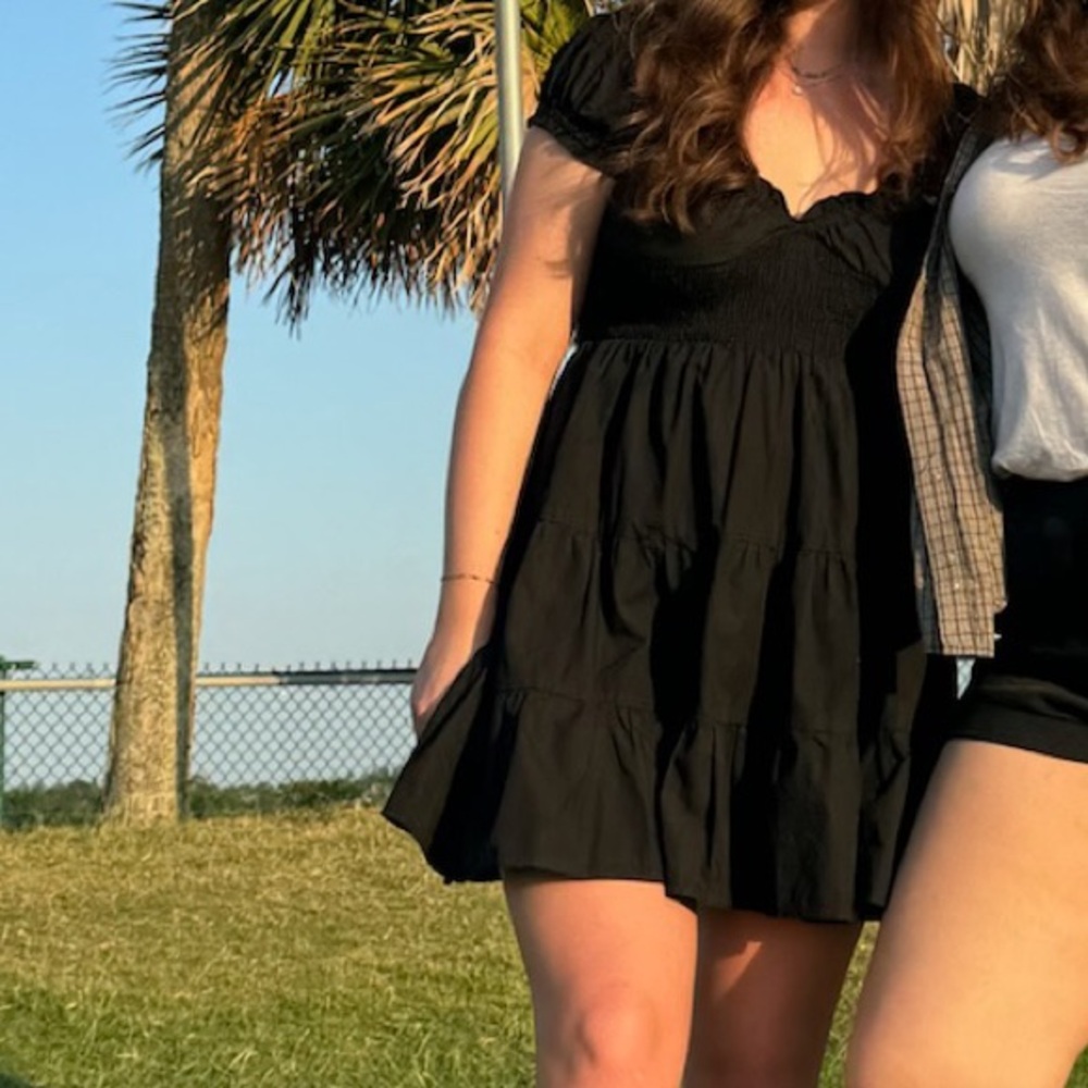 Princess Polly Black mini dress